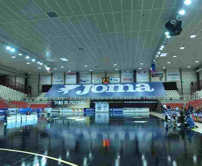 Palazzetto Giovanni Paolo II interno